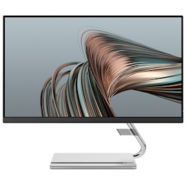 მონიტორი Lenovo 66EFGAC3EU Q27q-20, 27", Monitor, QHD, IPS, HDMI, DP, Black/Silver